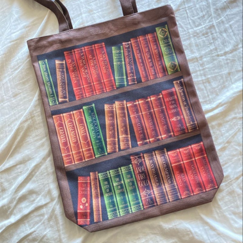 FairyLoot Bookshelf Tote Bag