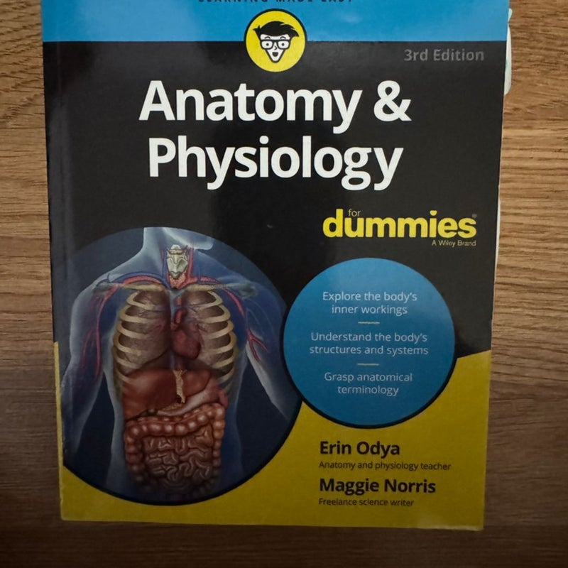 Anatomy and physiology for dummies 