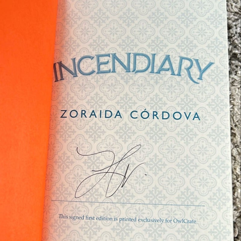 Incendiary *Owlcrate Signed Edition*