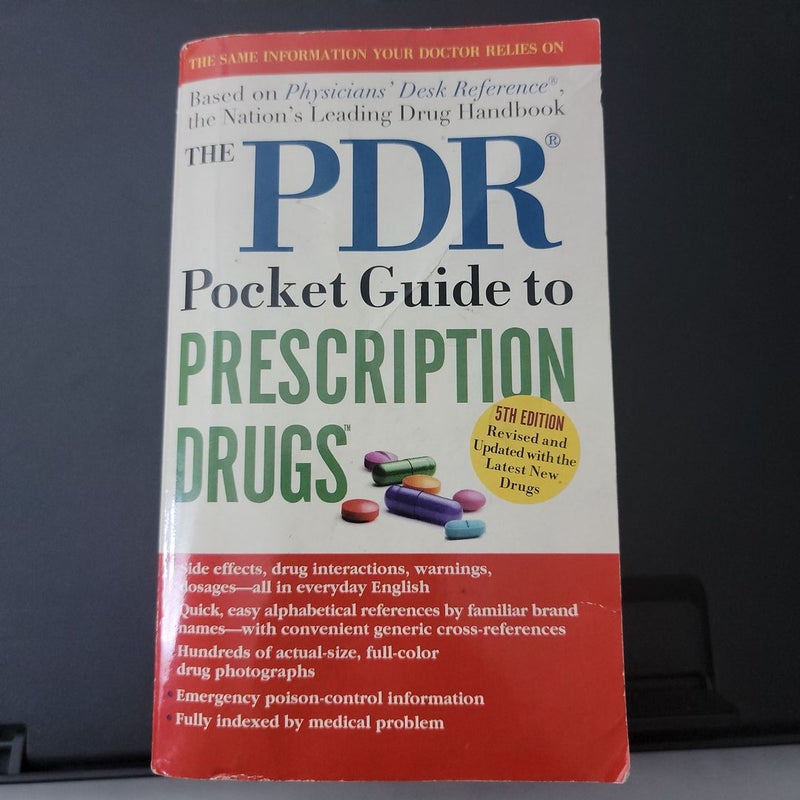 The PDR pocket guide to prescription drugs 