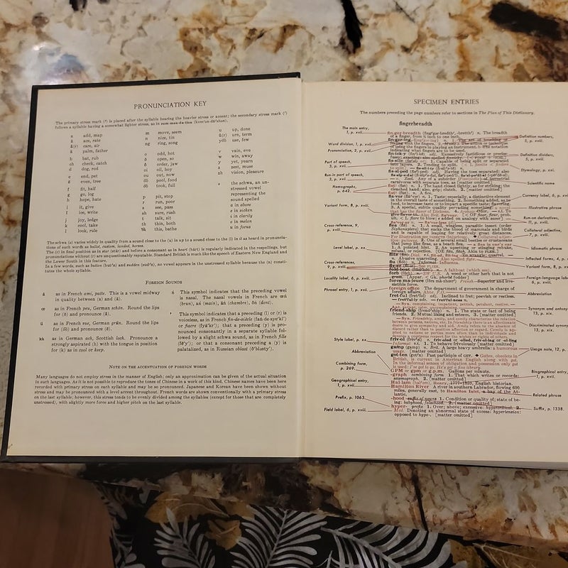 Funk & Wagnalls Standard College Dictionary 1968 