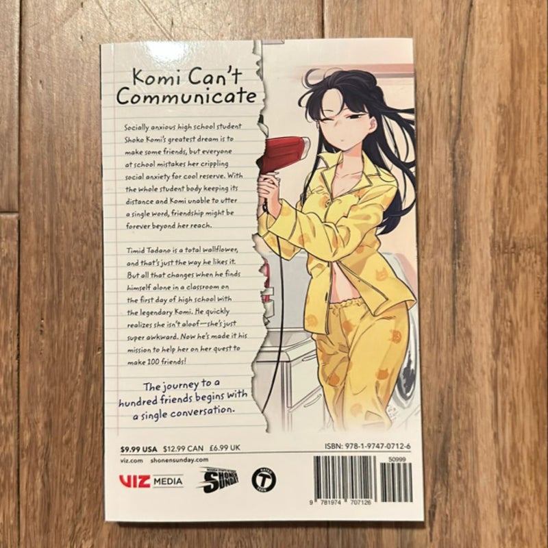 Komi Can't Communicate, Vol. 1