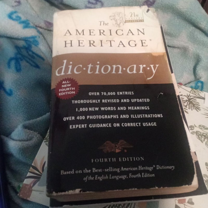 The america heritage Dictionary four edition 