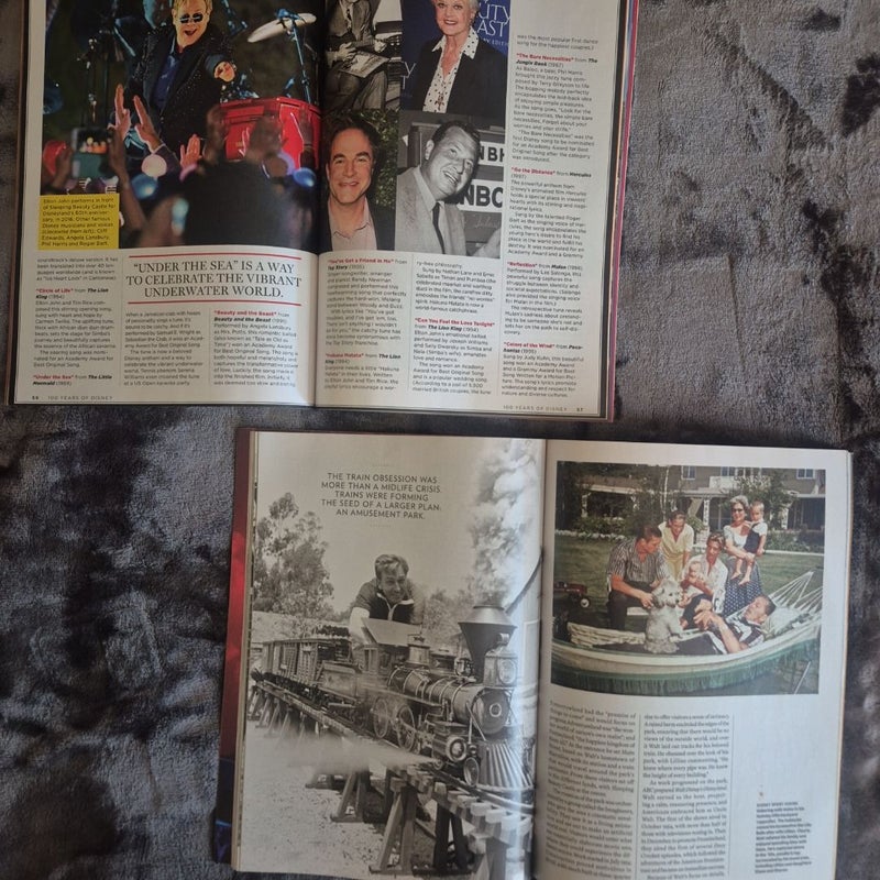 2 Disney Magazines