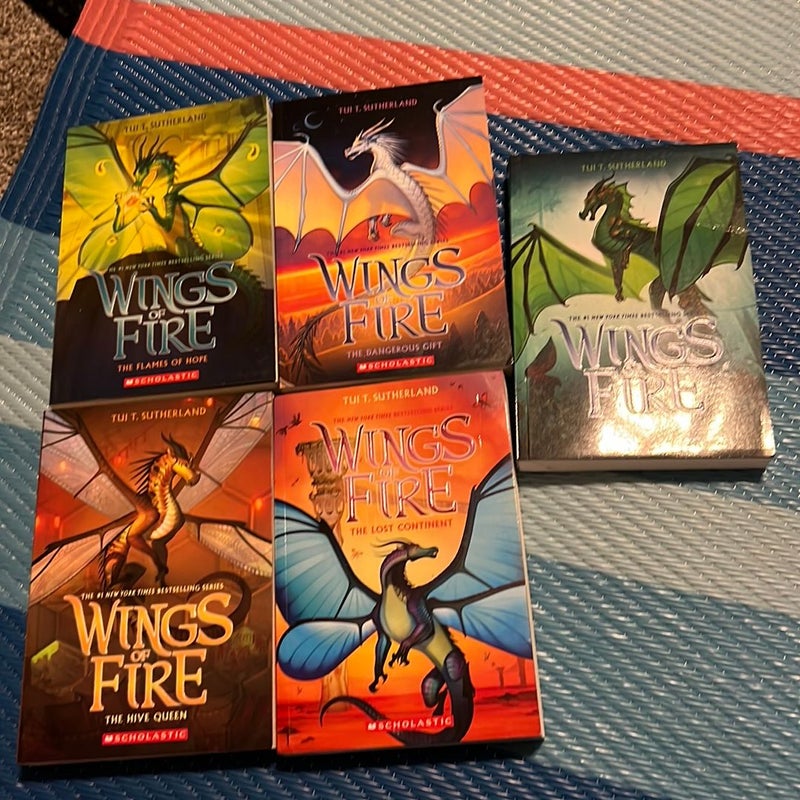 Wings of Fire Boxset 1-5