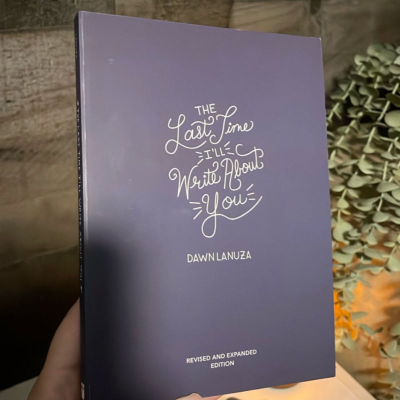 The Last Time I'll Write about You