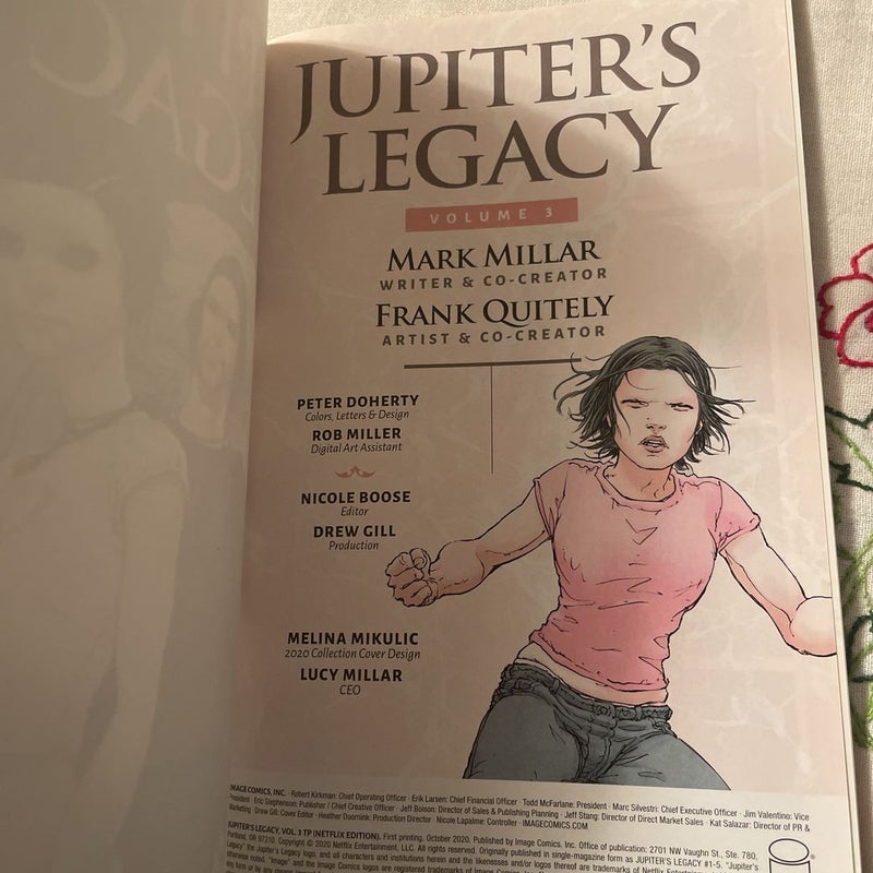 Jupiter's Legacy, Volume 3 