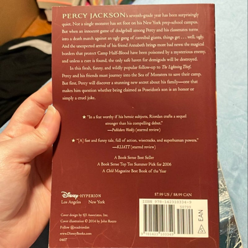 Percy Jackson and the Olympians, Book Two the Sea of Monsters (Percy Jackson and the Olympians, Book Two)