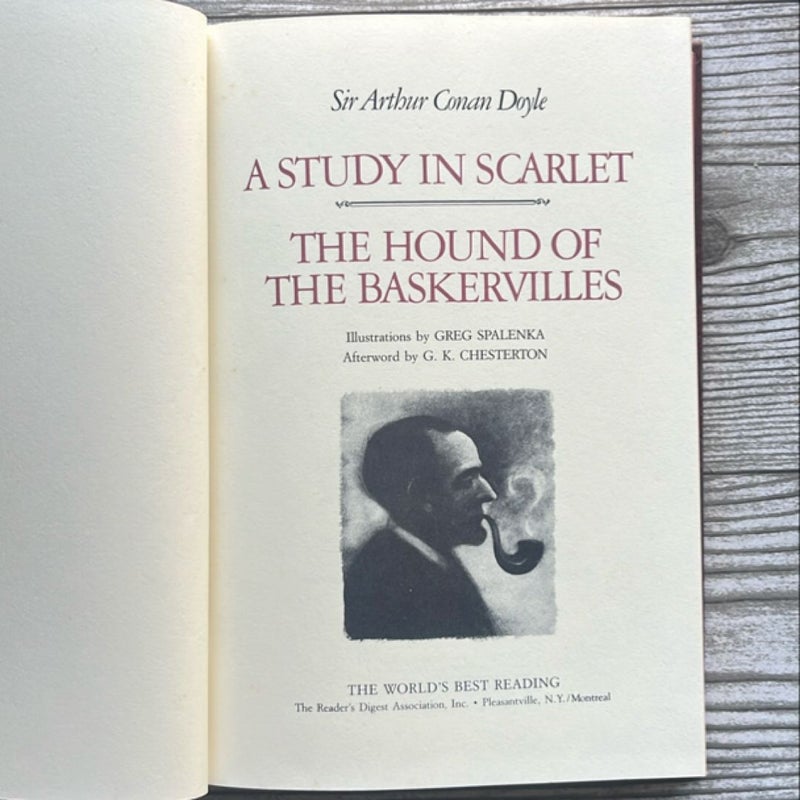 Sherlock Holmes: A Study in Scarlett / The Hound of Baskerville