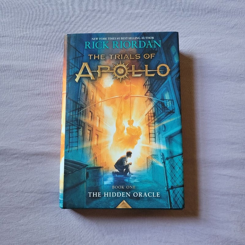 The Trials Of Apollo Book One The Hidden Oracle (With Letter From Apollo To Zeus)