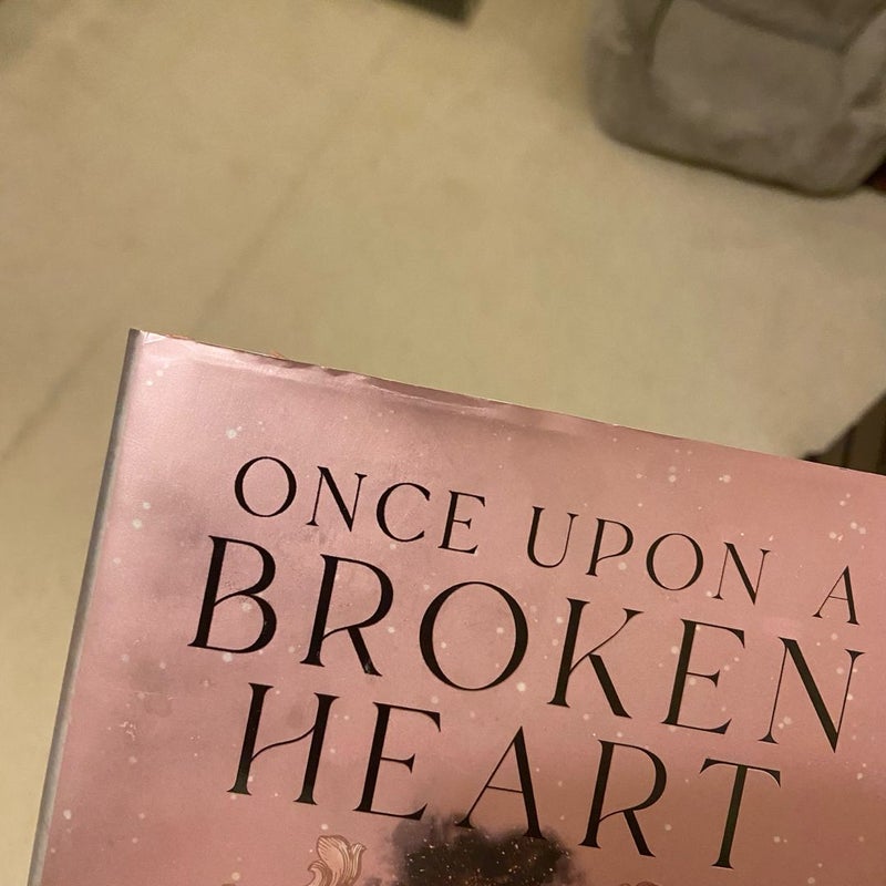 Once Upon a Broken Heart B&N Signed Set