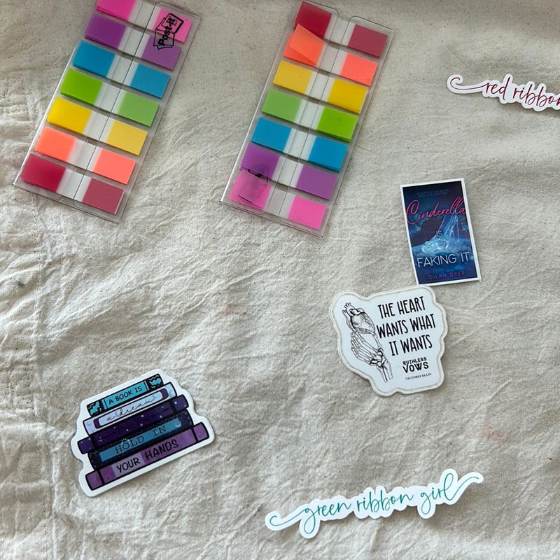 Bookish Stickers and tabs