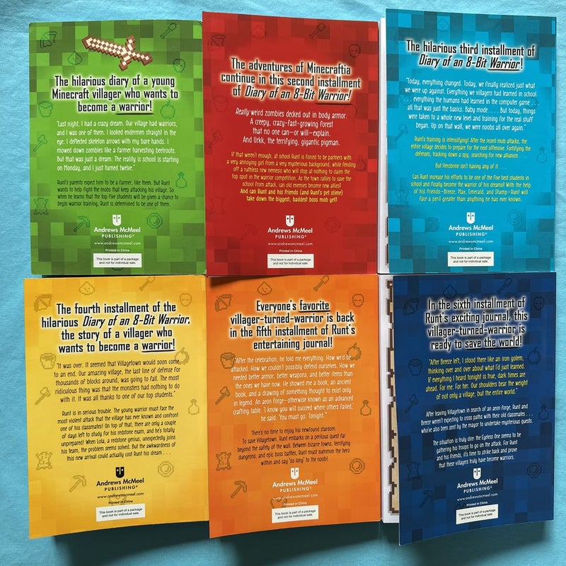 Diary of an 8-Bit Warrior Diamond Box Set, plus book 7