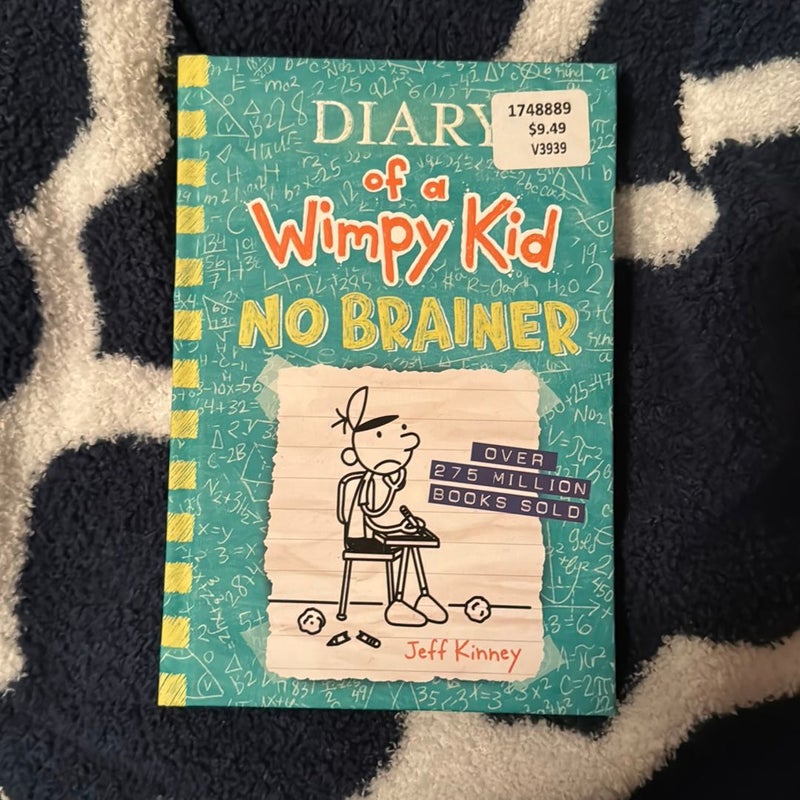 No Brainer (Diary of a Wimpy Kid Book 18): Kinney, Jeff: 9781419766947:  Books 