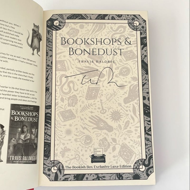 Bookshops & Bonedust (Bookish Box Special Edition SIGNED)