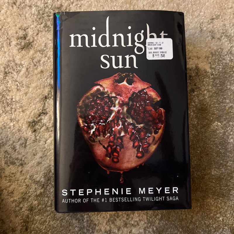 Midnight Sun by Stephenie Meyer, Paperback