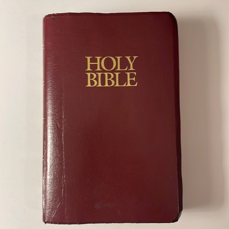 Holy Bible NIV Zondervan Red Letter 1984