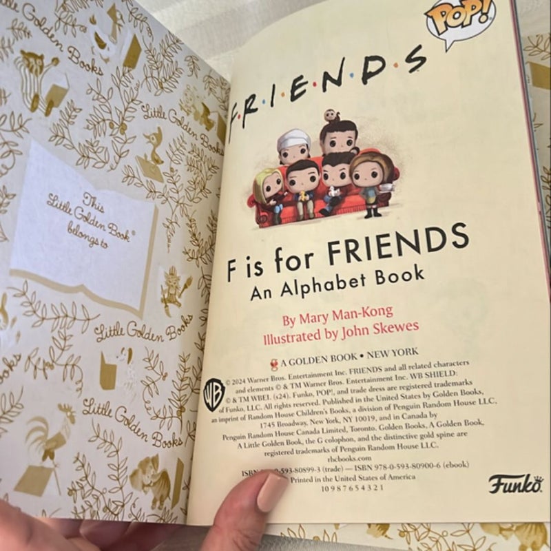 F Is for Friends: an Alphabet Book (Funko Pop!)