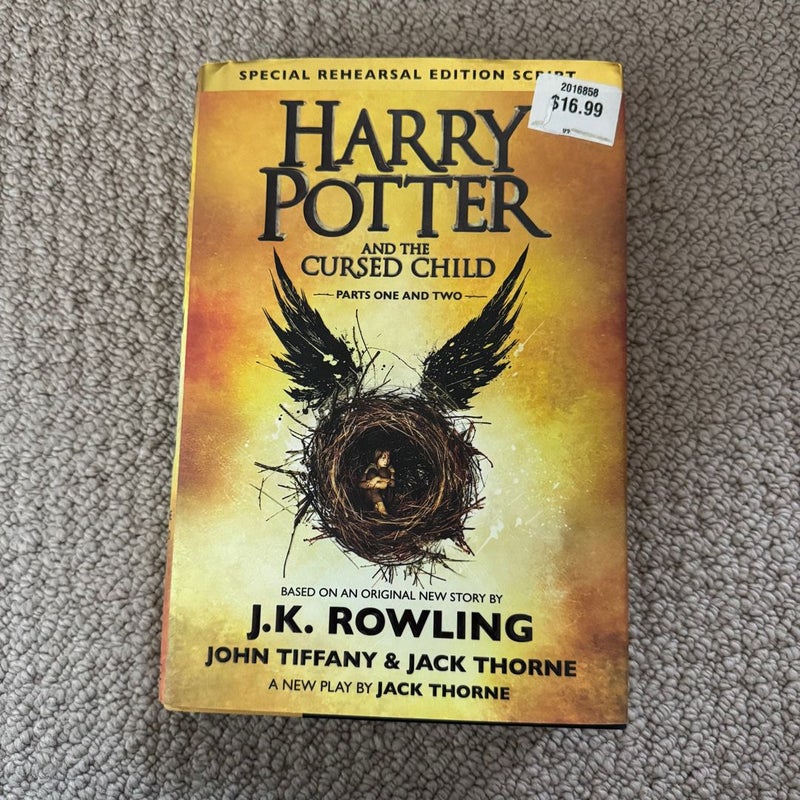 Harry Potter and the Cursed Child Parts One and Two (Special Rehearsal Edition Script)
