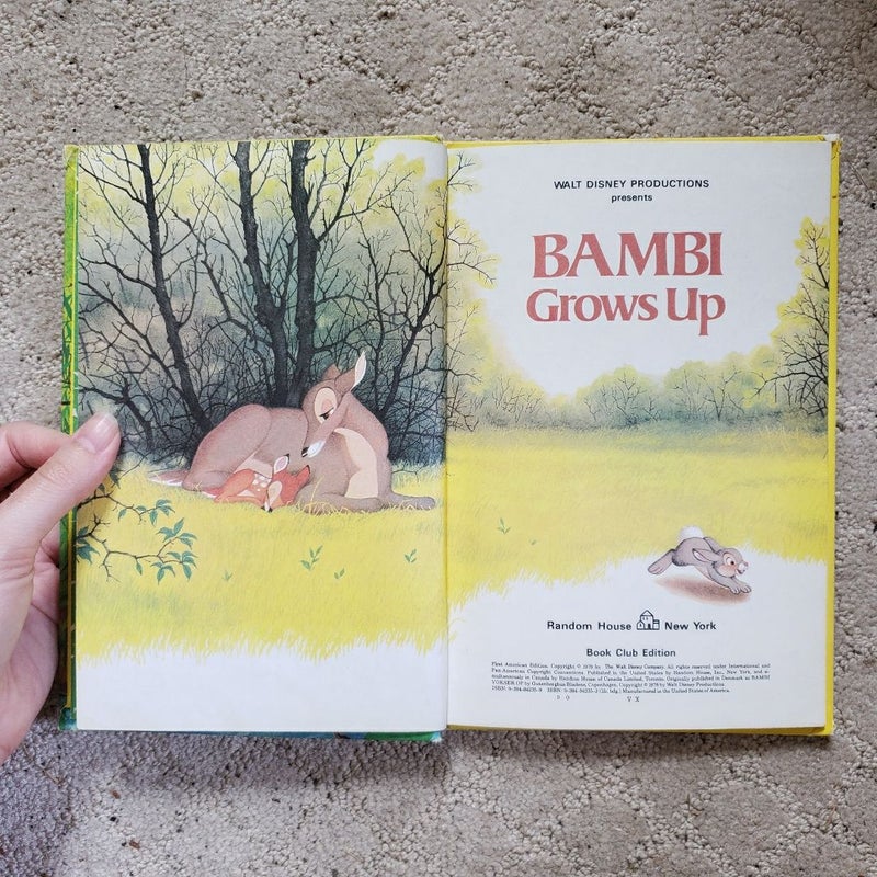 Bambi Grows Up (1st American Edition, 1979)