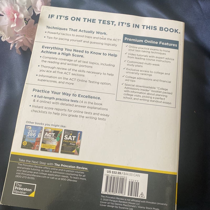 Princeton Review ACT Premium Prep 2021