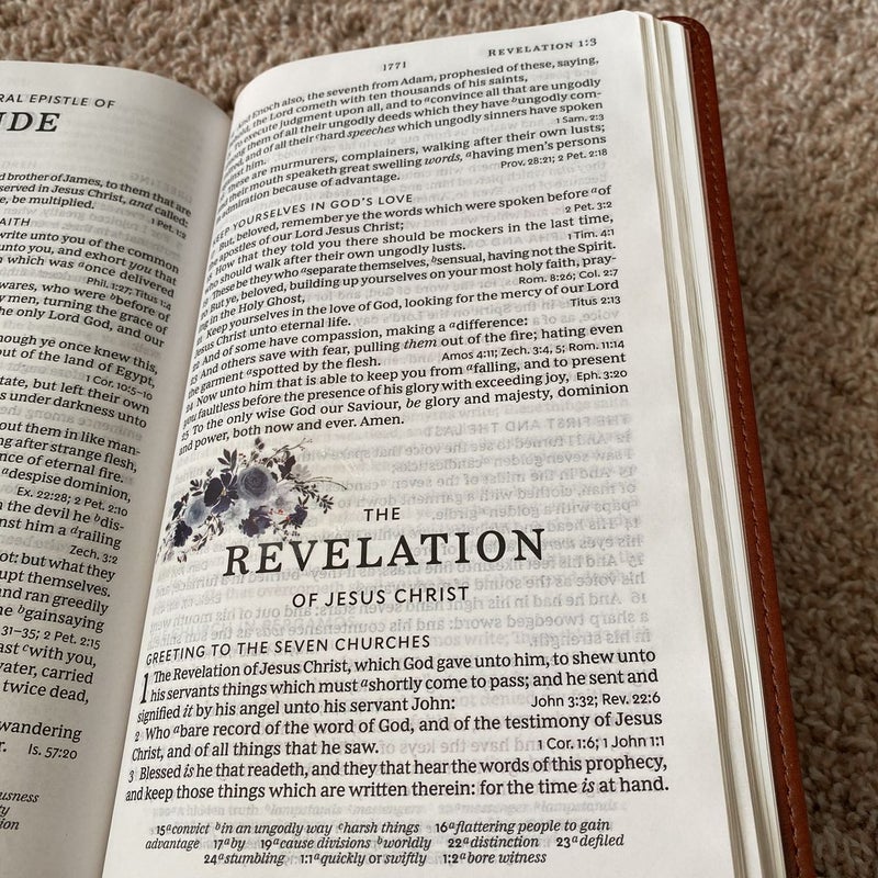 KJV Single Column Large Print Personal Size Reference Bible