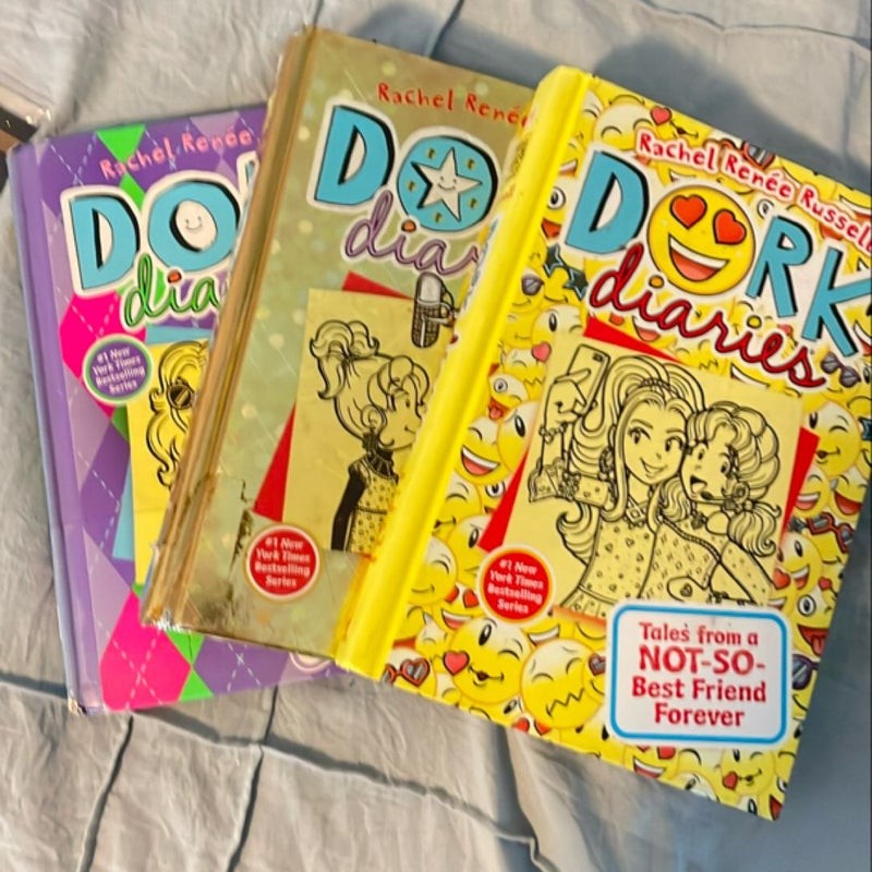 3 Dork Diaries 7, 11, 14