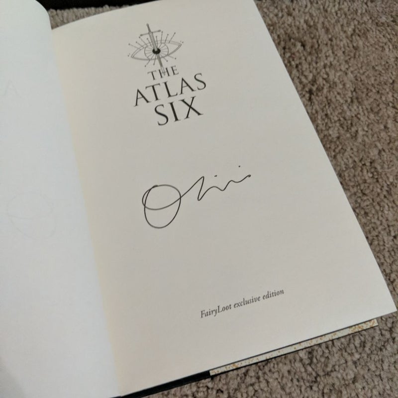The Atlas Six: the Atlas Book 1 (FairyLoot Edition)