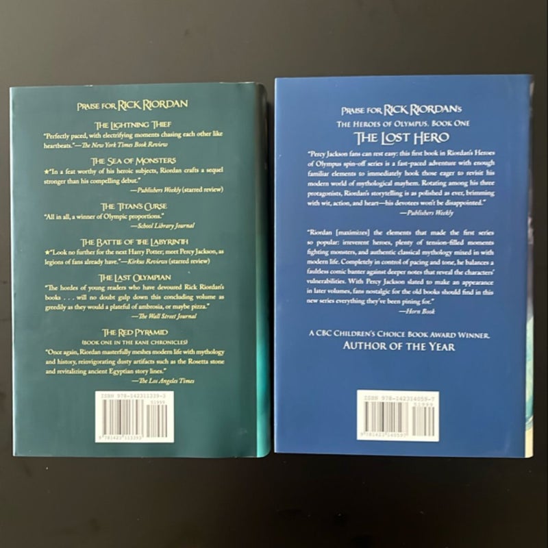 The Heroes of Olympus Paperback Boxed Set