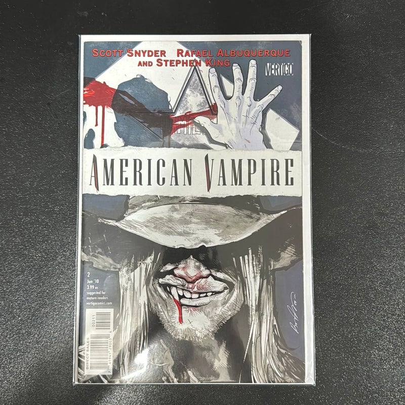 American Vampire # 2 June 2010 Vertigo Comics