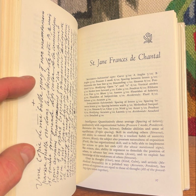 The Saints Through Their Handwriting (1964, first printing)