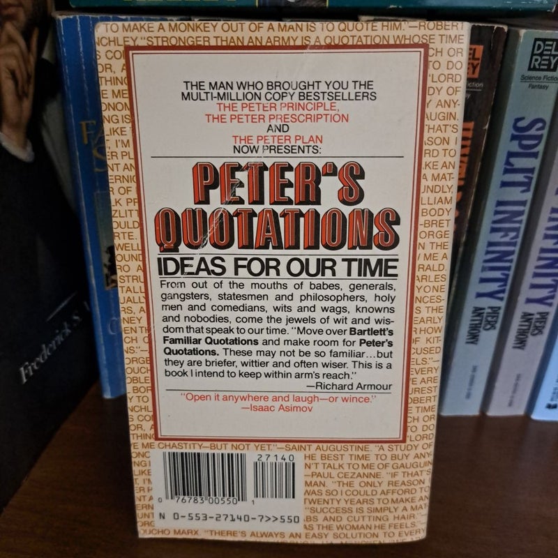 Peter's Quotations