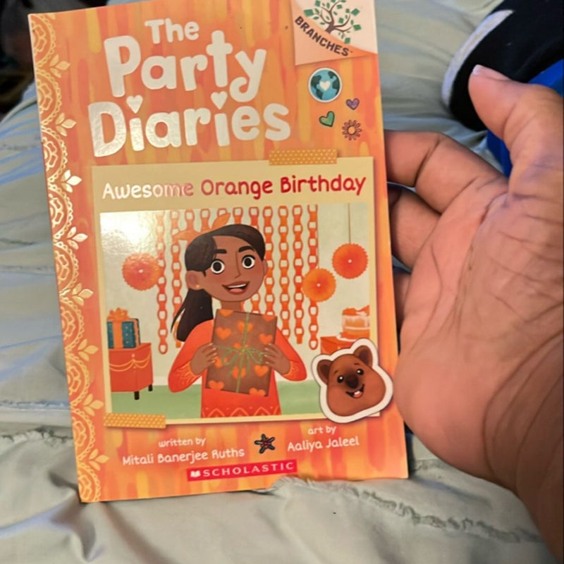 Awesome Orange Birthday: a Branches Book (the Party Diaries #1)