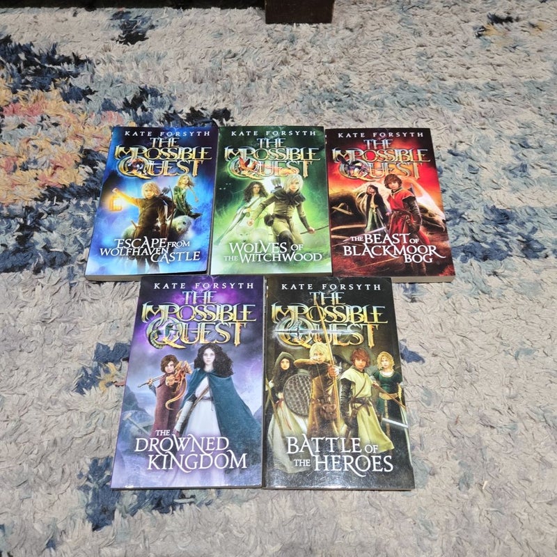 Escape from Wolfhaven Castle 5 book Series