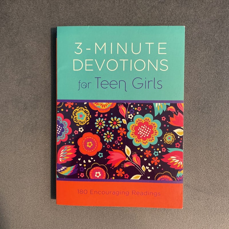 3-Minute Devotions for Teen Girls