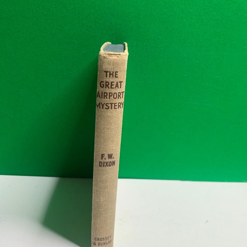 Hardy Boys Mystery Stories THE GREAT AIRPORT MYSTERY by Franklin W. Dixon 1930 