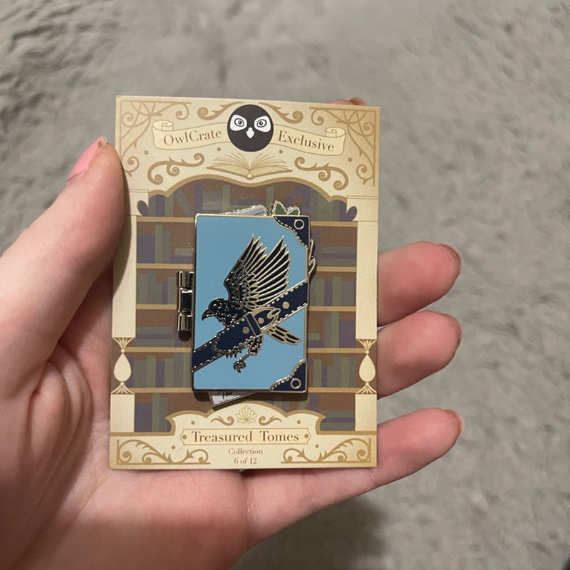 The Raven Cycle Treasured Tombs pin Owlcrate