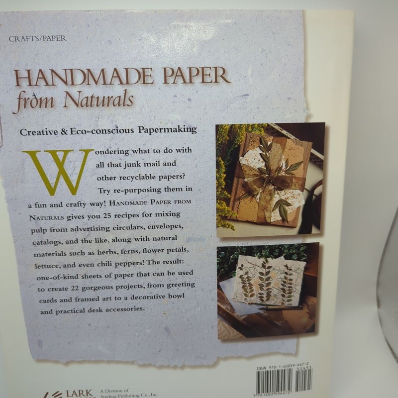 Handmade Paper from Naturals