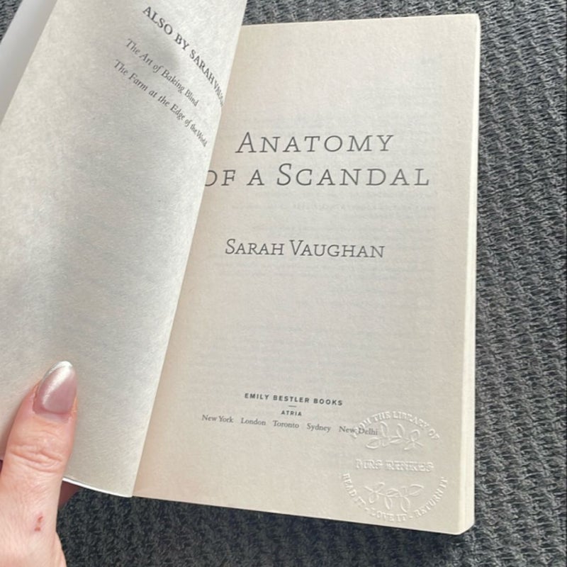 Anatomy of a Scandal