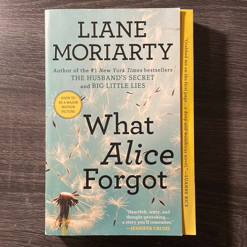 What Alice Forgot