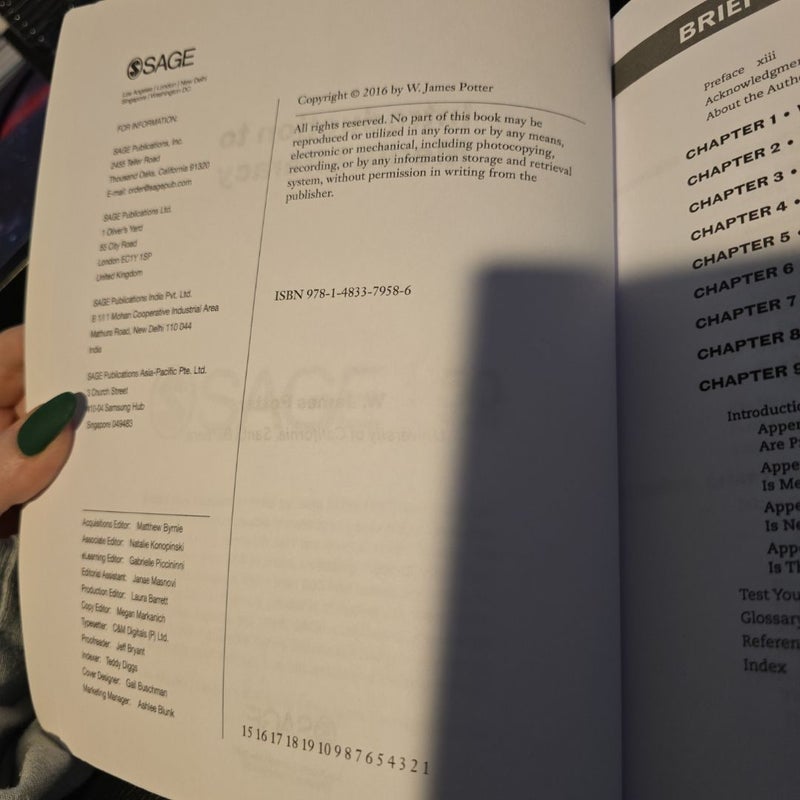 Introduction to Media Literacy by W. James Potter