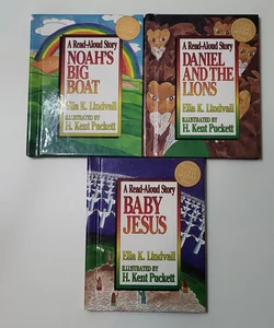 Read Aloud Noah's Big Boat, Daniel and the Lions, Baby Jesus bundle