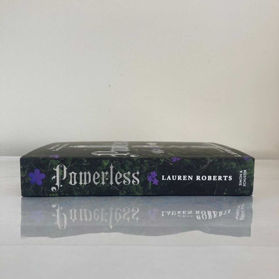 Powerless Waterstones Exclusive Edition Sprayed Edges by Lauren