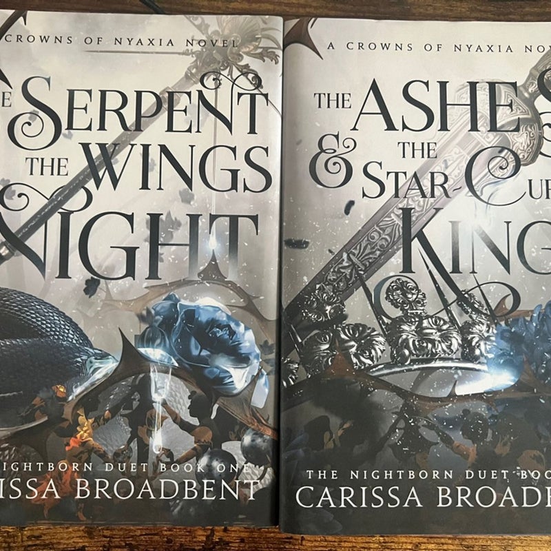 Out of Print Indie Editions of The Serpent and the Wings of Night and Sequel