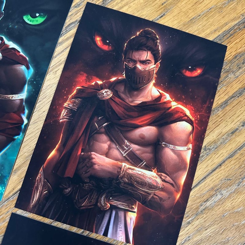 Blood of Hercules by Jasmine Mas Character Art Print Cards