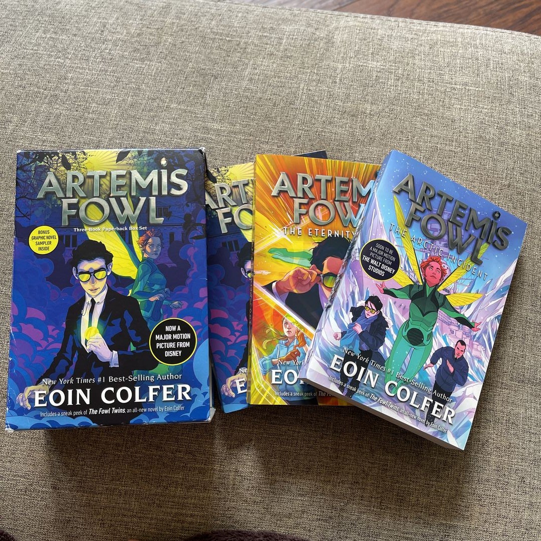 Artemis Fowl 3-Book Paperback Boxed Set (Artemis Fowl, Books 1-3)