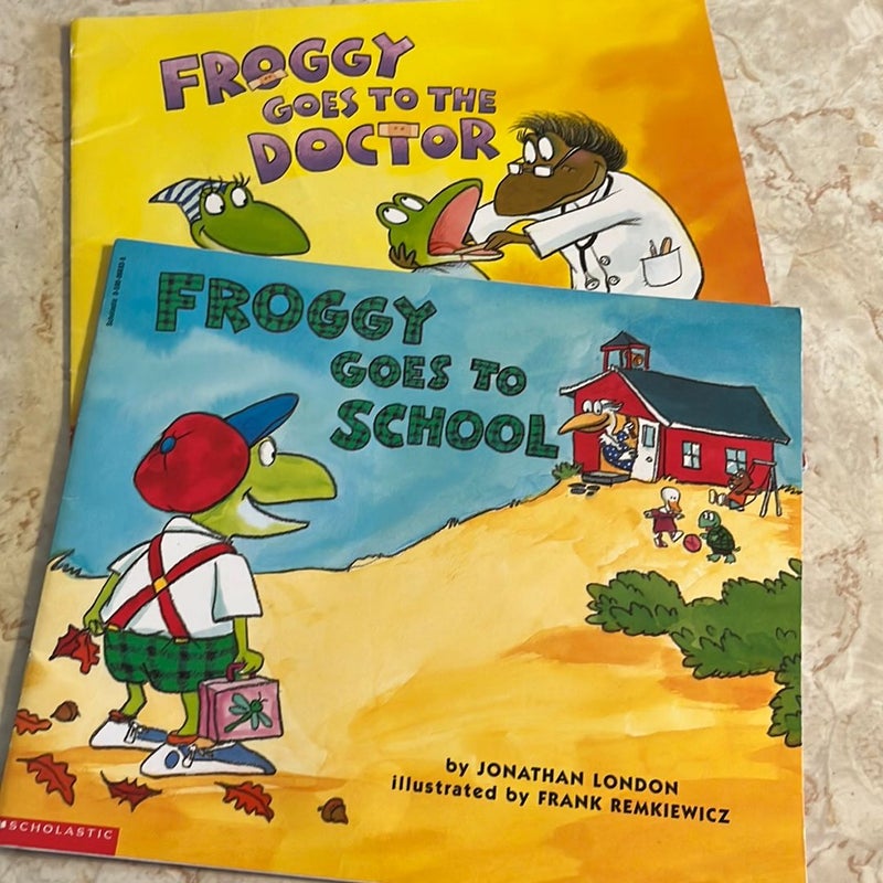 Froggy bundle of 2 books 