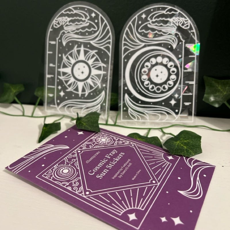 Cosmic Fray Sun Stickers