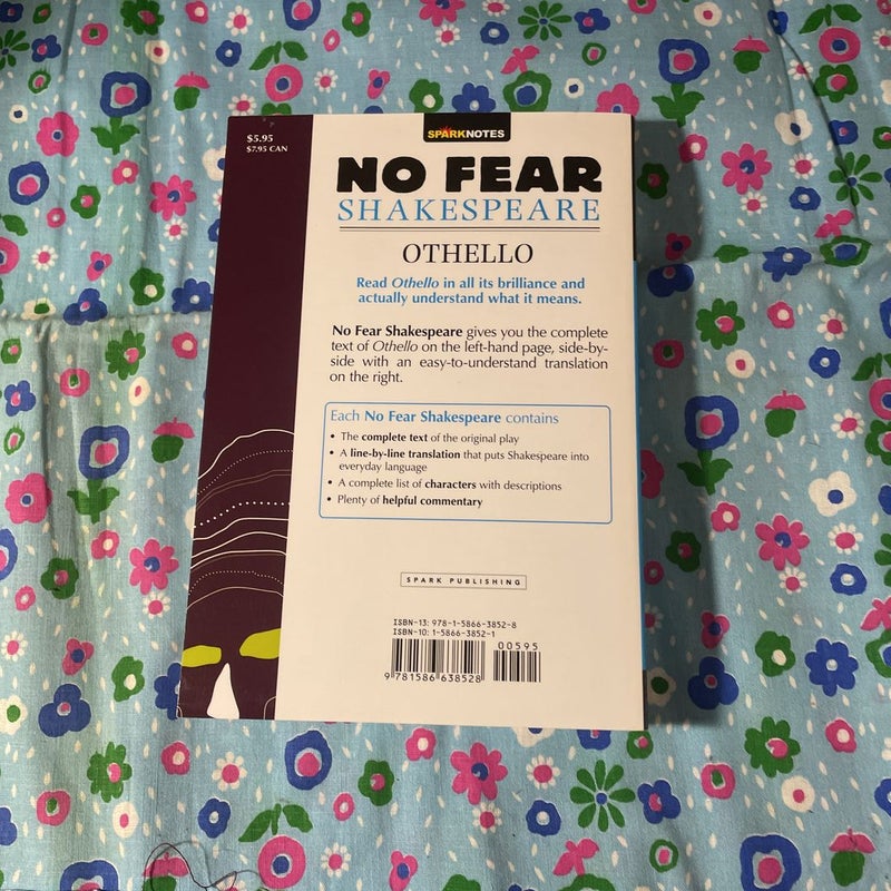 No Fear Shakespeare Bundle (Romeo and Juliet & Othello)