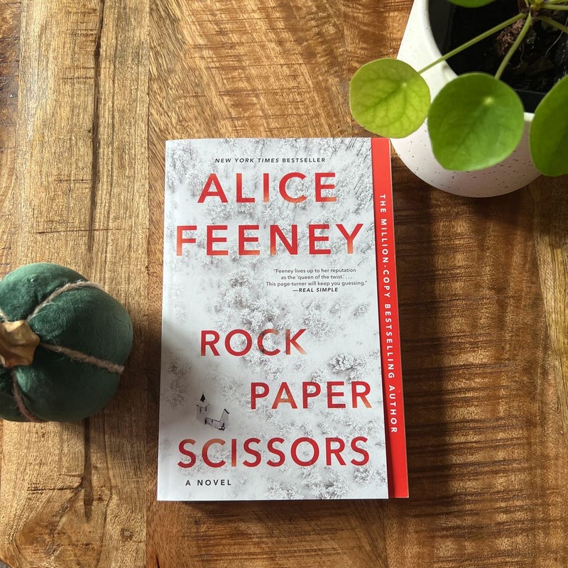 Rock Paper Scissors by Alice Feeney, Paperback